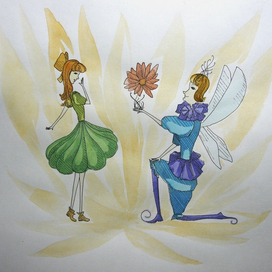 Дюймовочка и Король эльфов