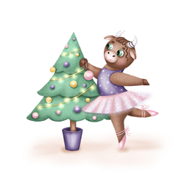 Корова-балерина