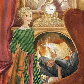 Длинноногий Дядюшка, обложка№2