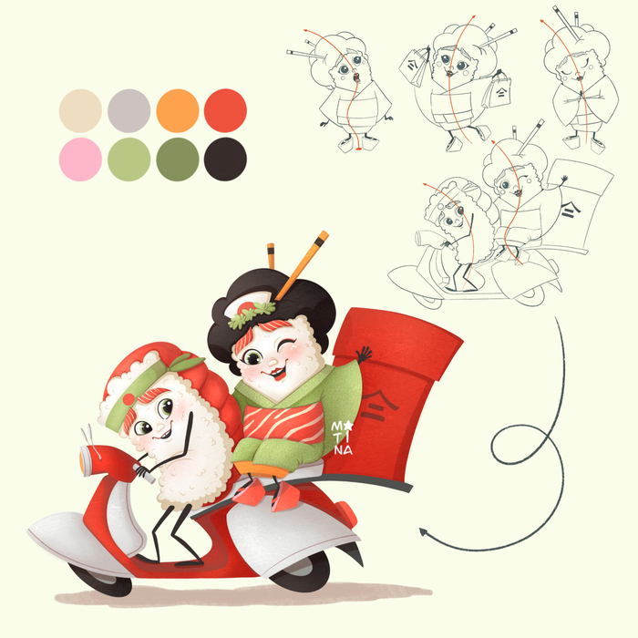 Гейша-ролл и самурай 