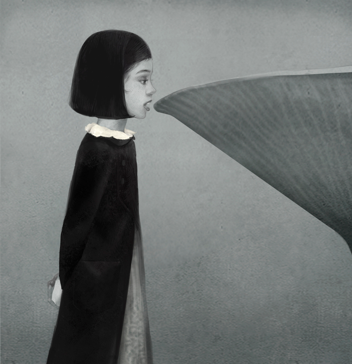 Алиса кусает гриб