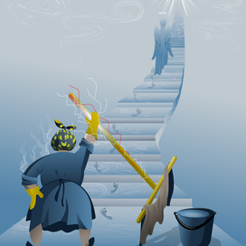 борьба Степановны с ,,нечистью ,,