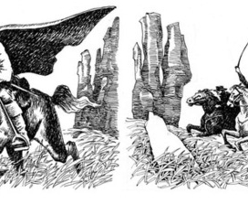 Иллюстрация "Знак Зорро"