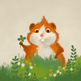 Рыжий хомяк