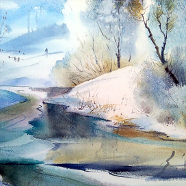 Тест акварельной бумаги,,DMD paper,,