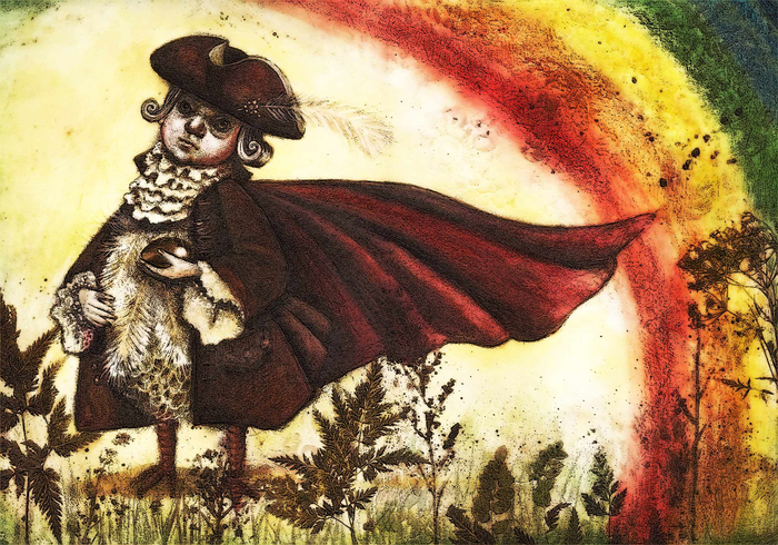 Чёрная курица