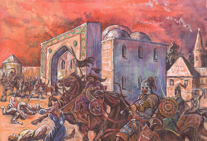 Монголо - татары в захваченном Биляре