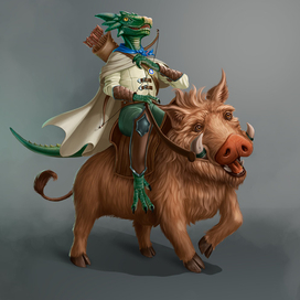 Boar rider