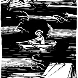 Приключения Гекельберри Финна 1. Гек находит плот