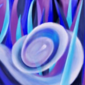 В синей траве