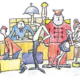 персонал отеля