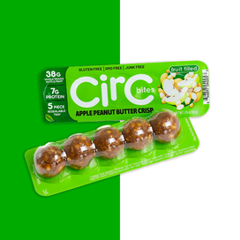 CirC Bites: Яблоко, арахис и арахисовое масло