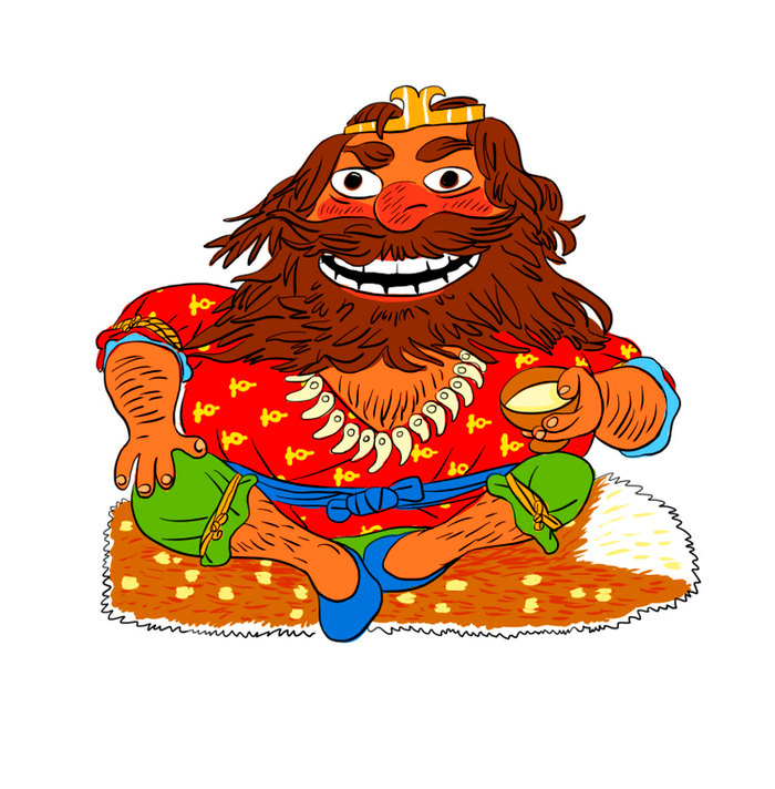 князь который любил сакэ