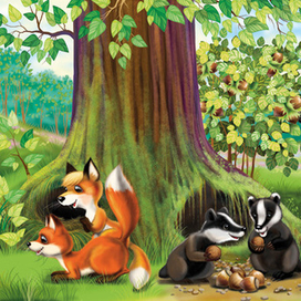 Лисы и барсуки