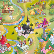 Карта (фон) для детской игры