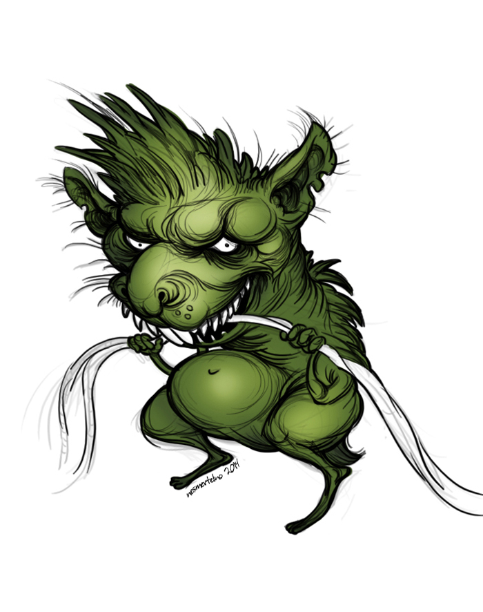 Злодей, хомяк