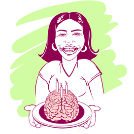 Девушка, которая выносит мозг