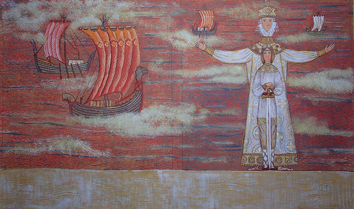 детские годы Святослава князя