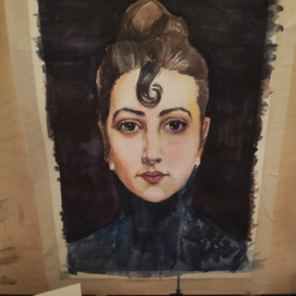 Копия работы Художника Fransois Martin-Kavel