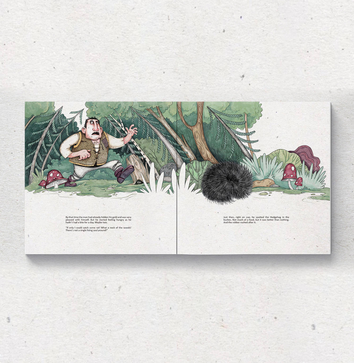 MARA. History of old swamps. Book for children.