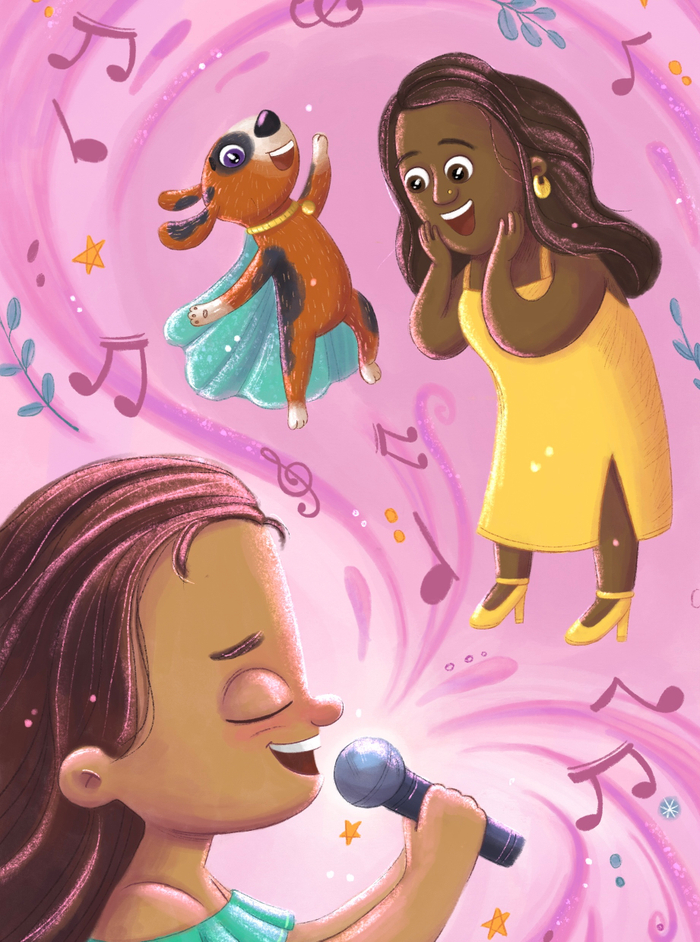 Маленькая певица 