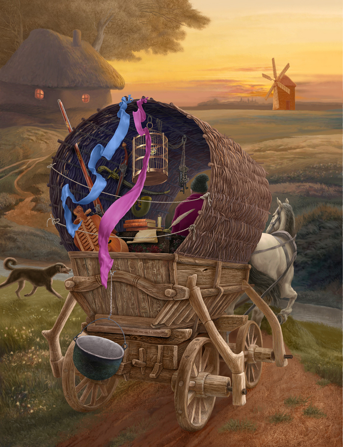 Фронтиспис к народным сказкам