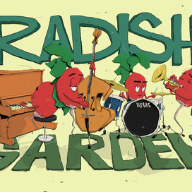 Radish garden