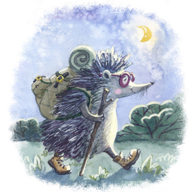 Ёжик-путешественник