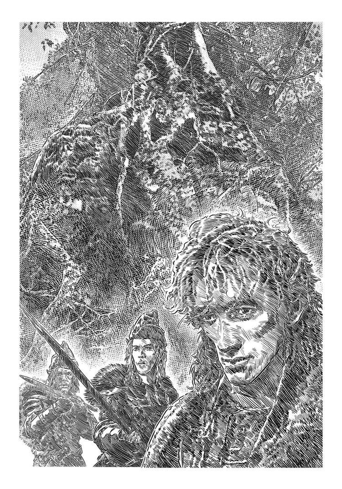 Дорога в сказку, Иллюстрация № 17 - Лесные эльфы Каурлин-Хура.