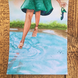 Летний скетч 