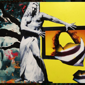 Мужчина с ленточными рыбами 