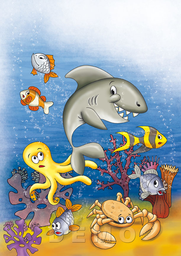 а вот пришла акула