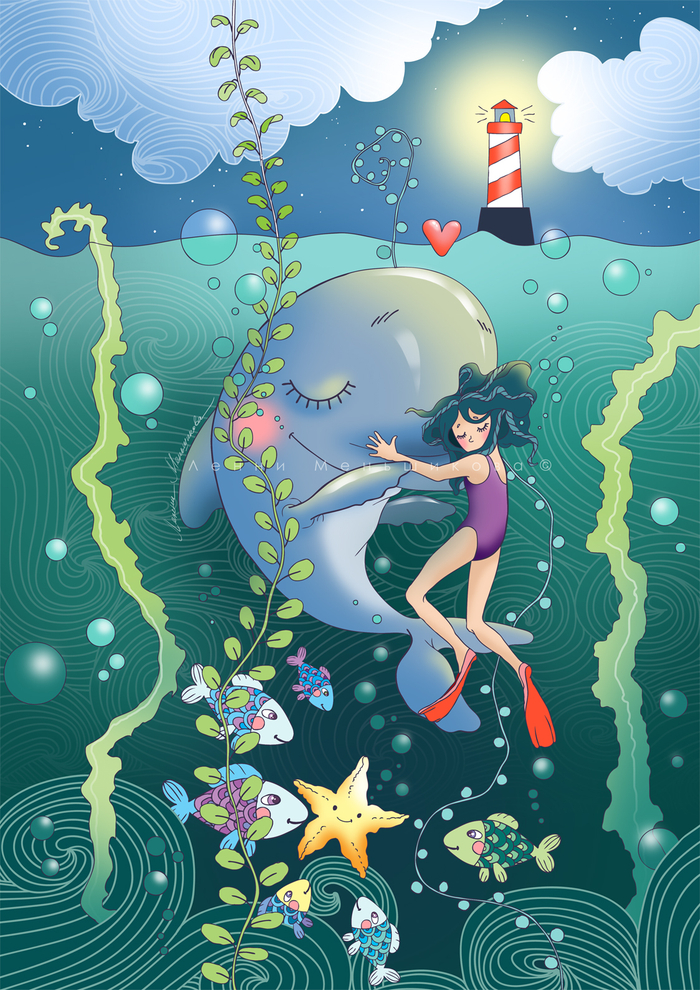 Дружба с дельфином