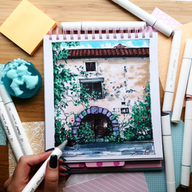 Итальянский домик