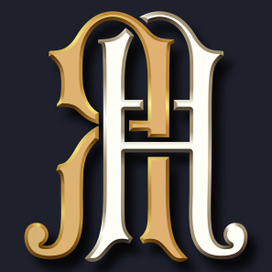 простая монограмма