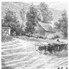 Рисунок в книгу