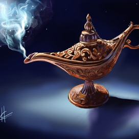 Лампа алладина