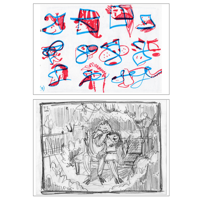 Sketchbook 1.  Day 9. 