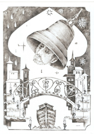 Иллюстрация к лирической повести-поэме отца В. Власенко *Просто Иолий*.