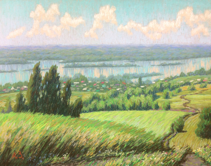 Волжский простор