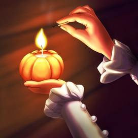 Зажигание свечи