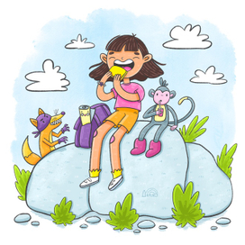 Фанарт по мультфильму «Даша путешественница»