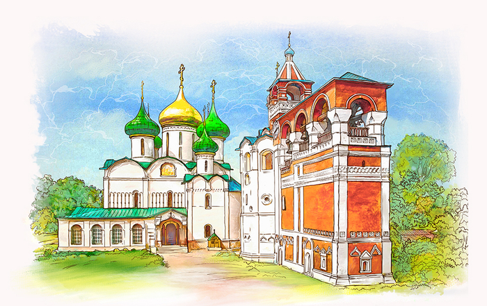 Спасо-Преображенский собор. Суздаль