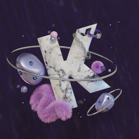 Абстрактная 3D Композиция