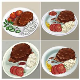 сочный стейк