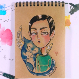 Музы бывают разными, иногда надоедливыми.