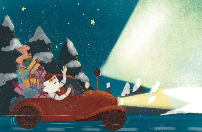 Новогодняя иллюстрация #3