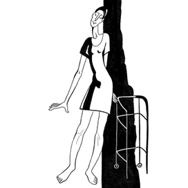 Черно-белая