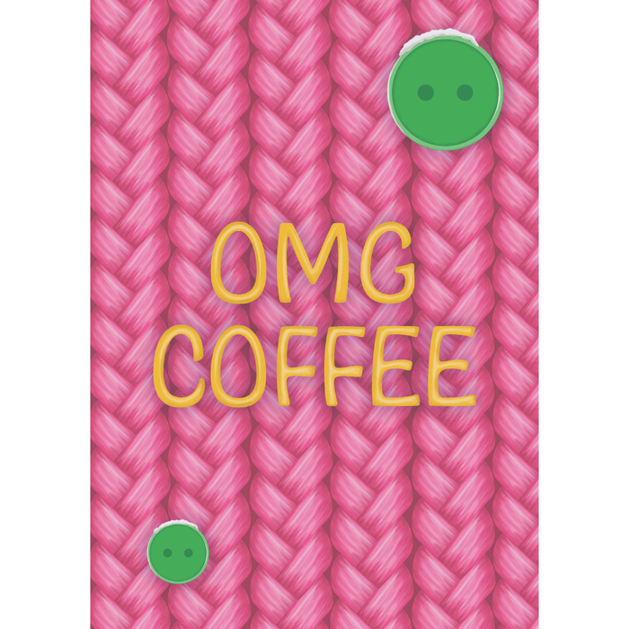 Плакат для „OMG CAFFE”