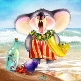 Сонная коала